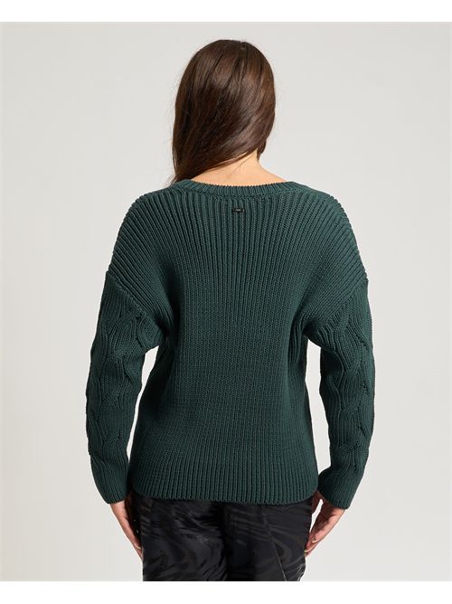 Maglione donna AX con scollo a V ARMANI EXCHANGE | XW001771-AF16638U7304